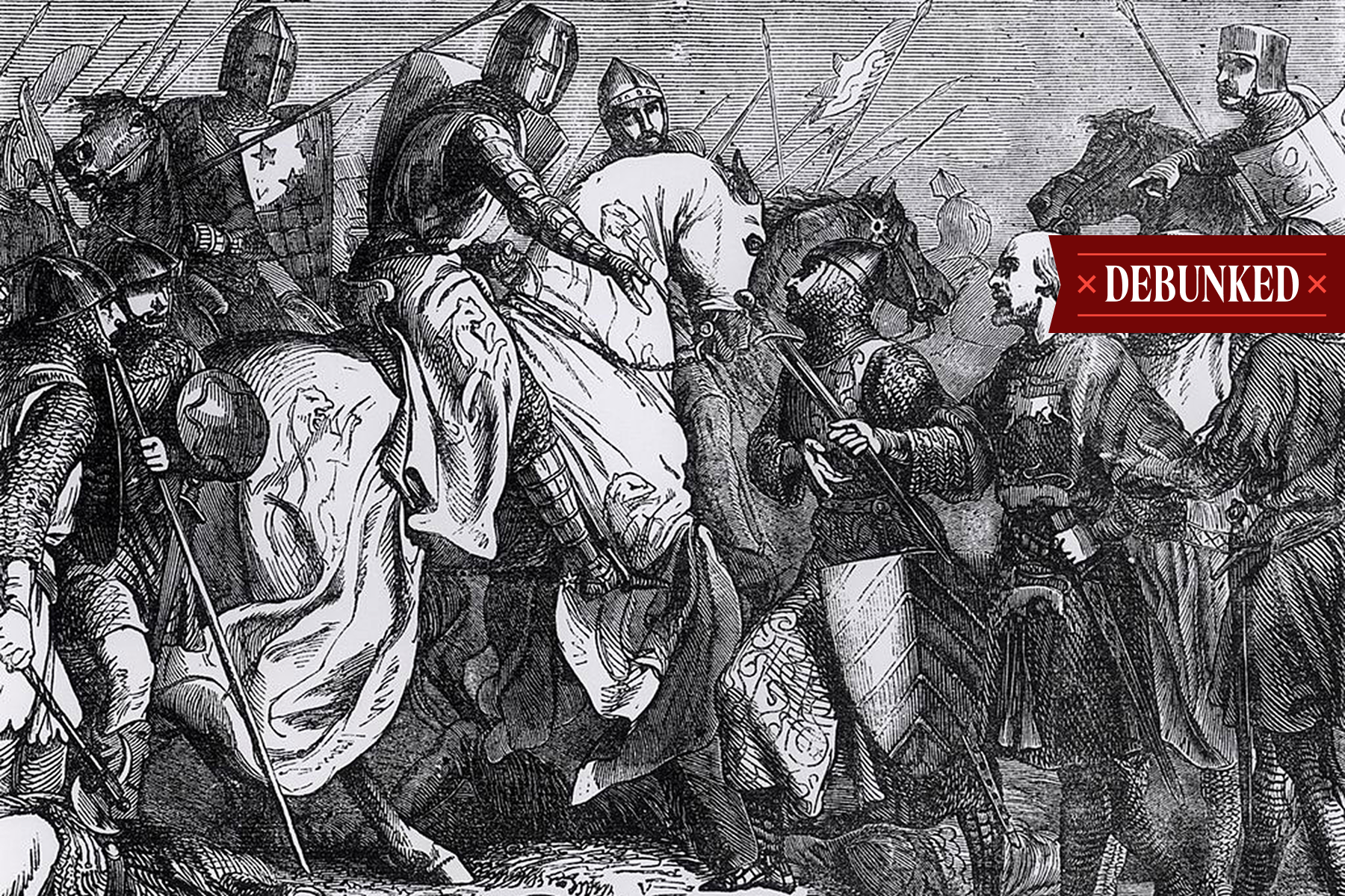 Henry III at the Battle of Lewes