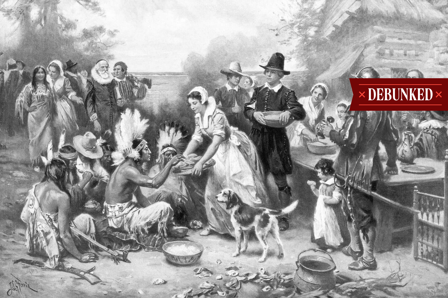 The first Thanksgiving