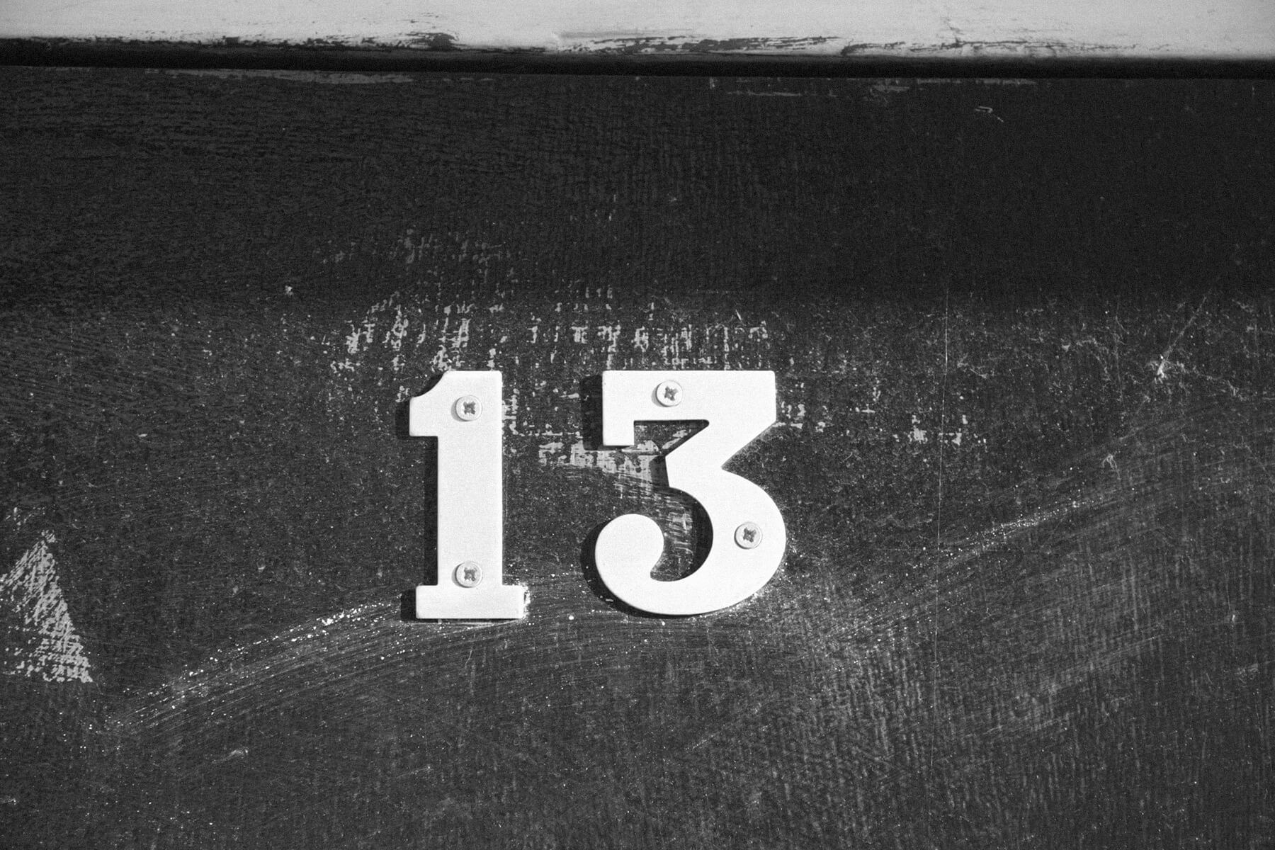 Unlucky number 13