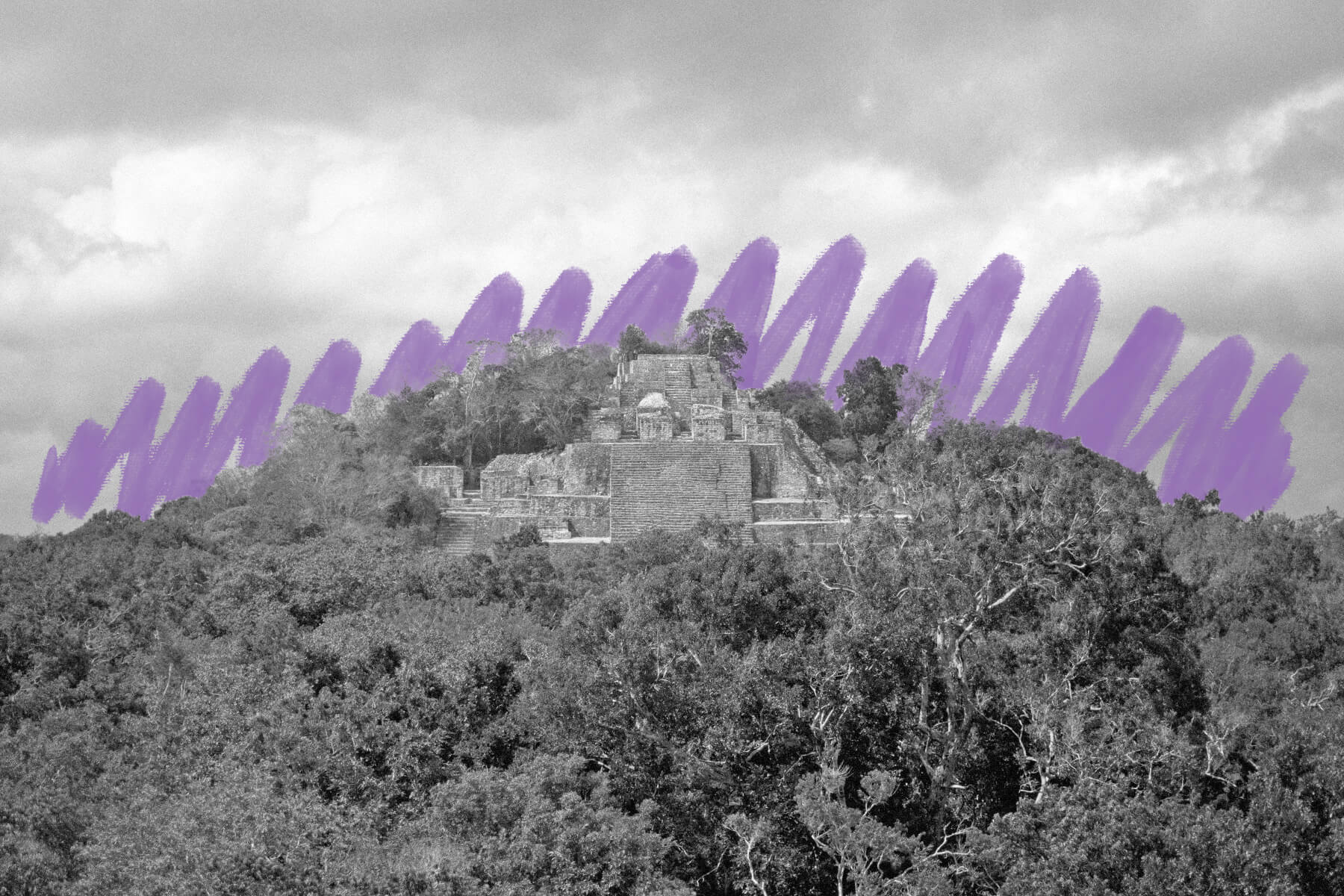 Ancient Maya city of Calakmul