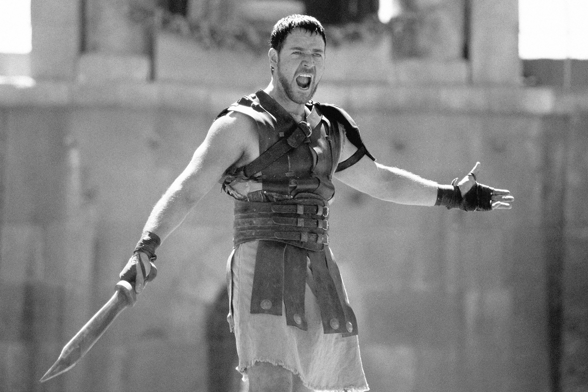 Russell Crowe in “Gladiator,” 2000
