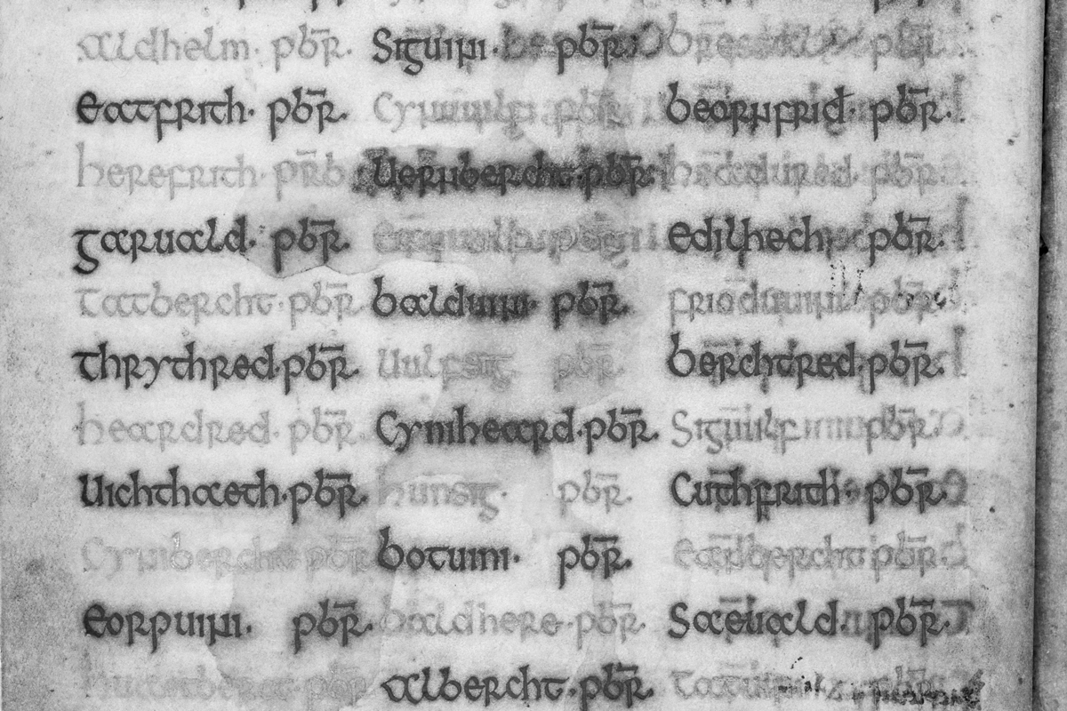 Durham Liber Vitae, circa 840 CE