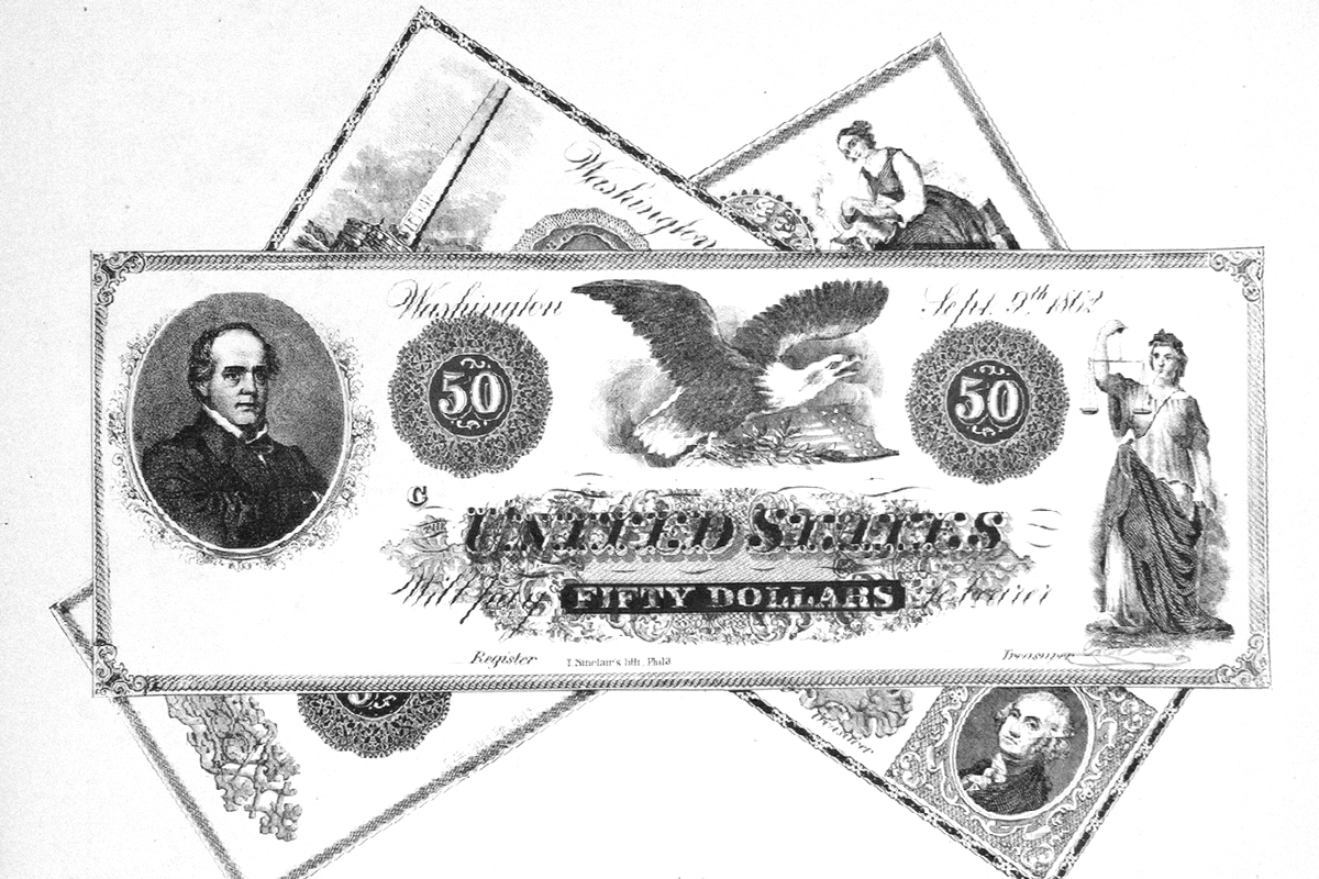 Greenbacks, circa 1863