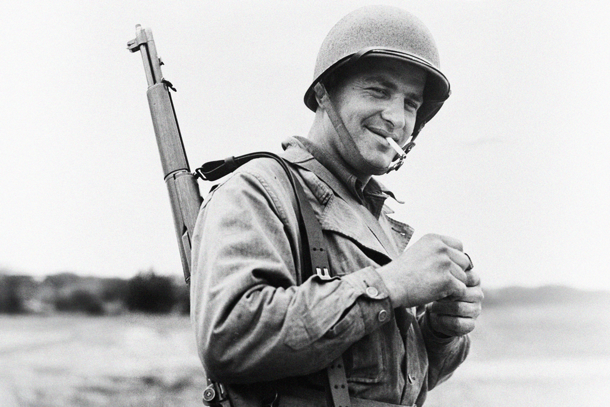WWII U.S. soldier in uniform