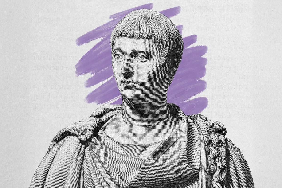 Bust of Roman Emperor Elagabalus