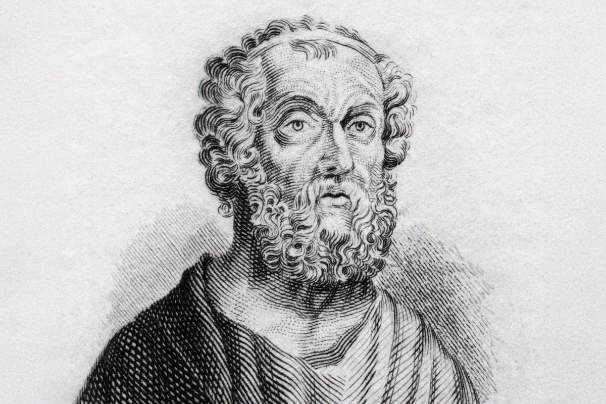 Greek poet Homer