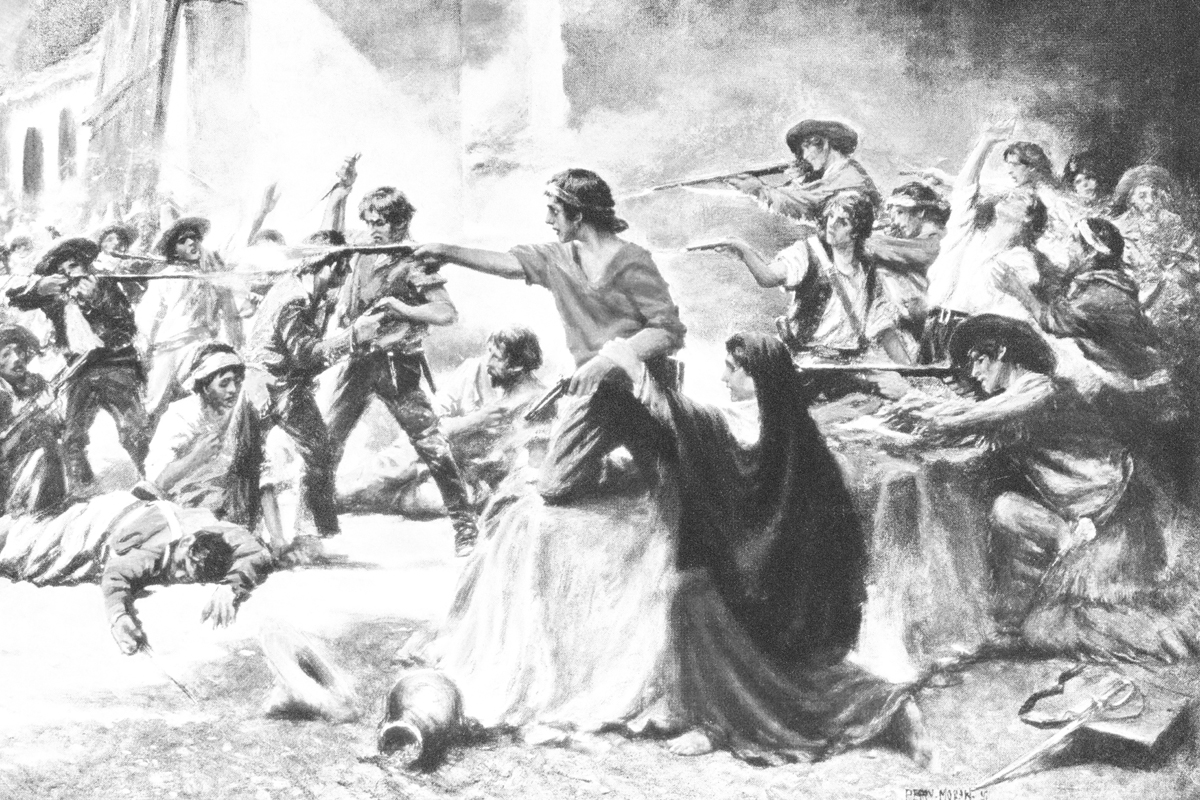 The Battle of the Alamo