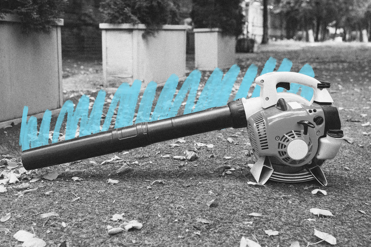 Cordless leaf blower