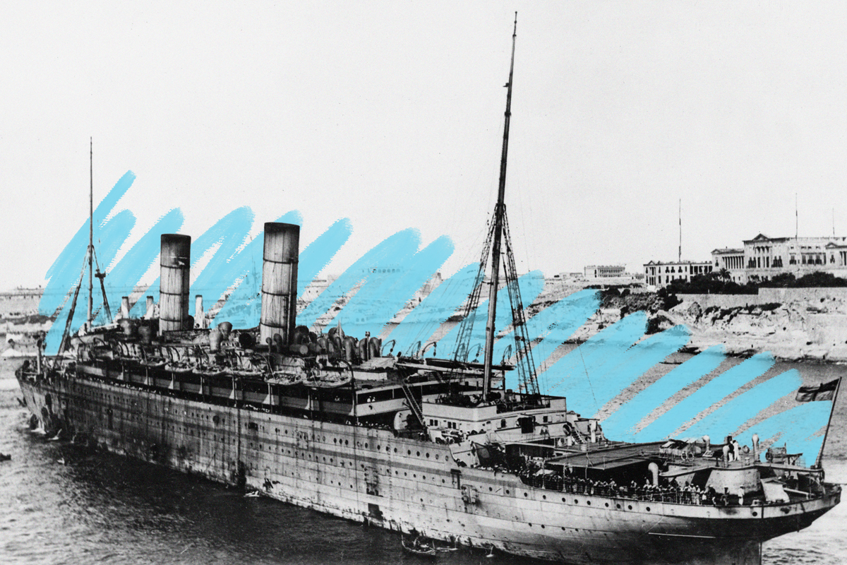 RMS Carmania, WWI
