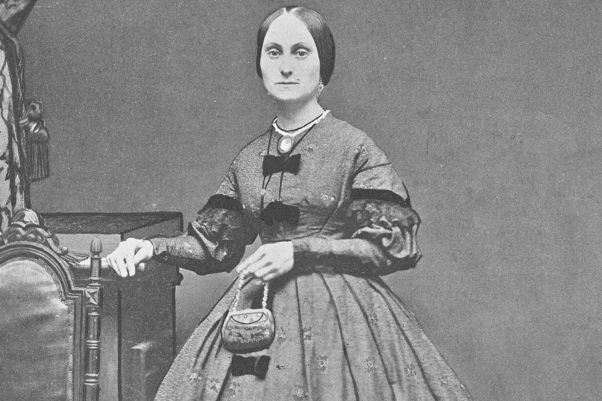 Portrait of a woman, 1850s