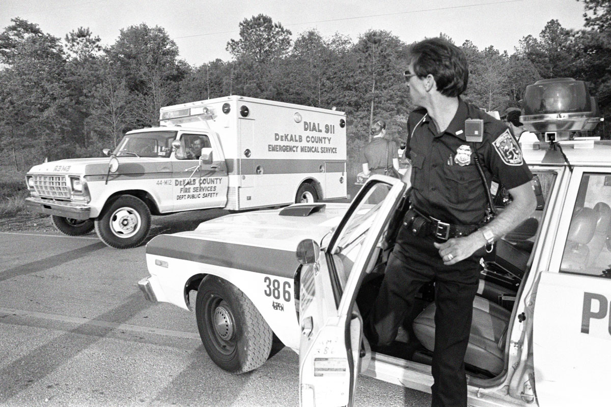 Atlanta EMS and police, 1981