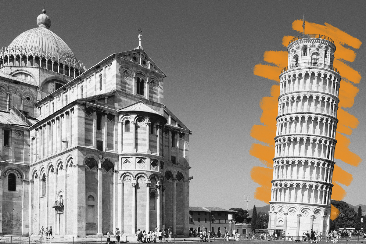 The Duomo and Leaning Tower of Pisa