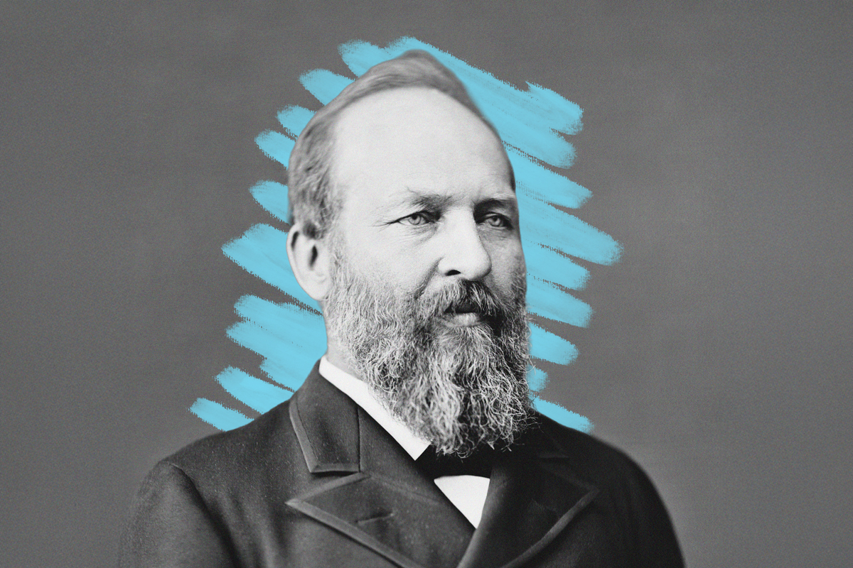 Portrait of James A. Garfield