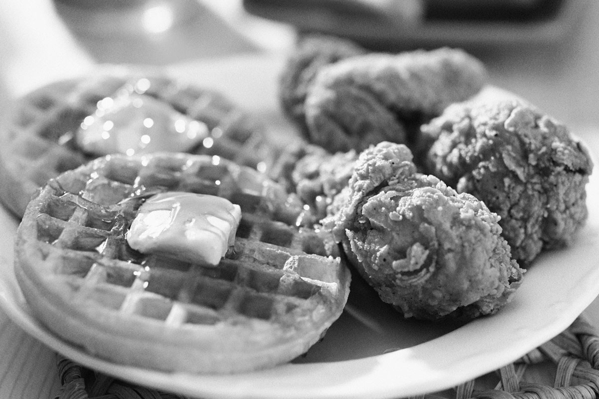 Chicken and waffles