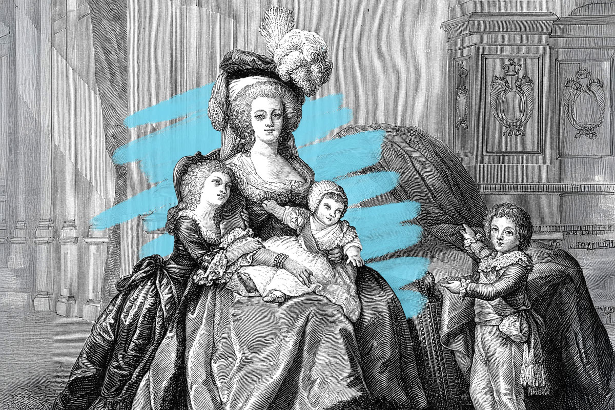 Marie Antoinette and her children