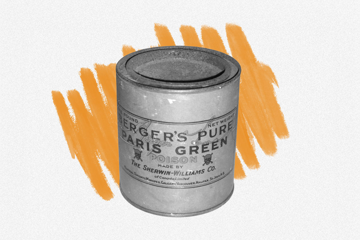 Paris green paint